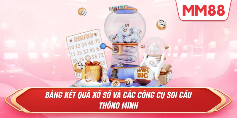 kết quả xổ số và các công cụ soi cầu thông minh