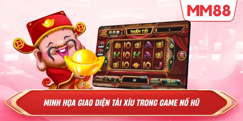 giao diện tài xỉu trong game nổ hũ